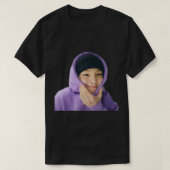 I.N Jeongin Stray Kinder Funny Cute Meme Sticker T-shirt (Design voorkant)
