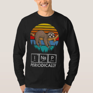 I Nap Periodiek Sloth Periodic T-shirt