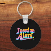 I Need an Beach Vibes Sleutelhanger (Voorkant)