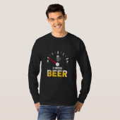 I Need Beer Right Meow  Beer T-shirt (Voorkant volledig)