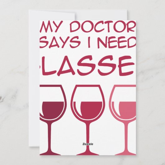 I need glasses feestdagenkaart (Achterkant)