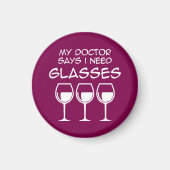 I need glasses magneet (Voorkant)