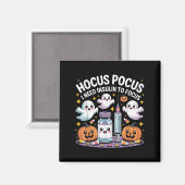 I Need Insulin To Focus Funny Halloween Diabetic  Magneet (Voorkant / Achterkant)