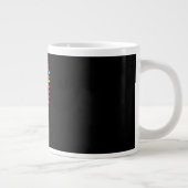 I NEED MORE COFFEE – Minimalist Script Coffee Grote Koffiekop (Rechts)