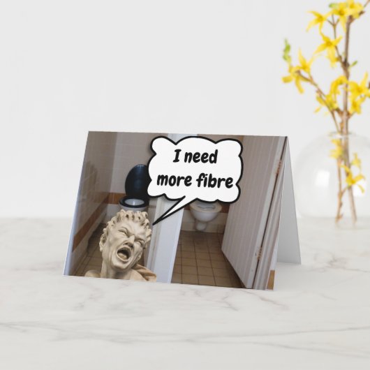 I need more fibre. kaart (Gele Bloem)