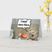 I need more fibre. kaart (Gele Bloem)