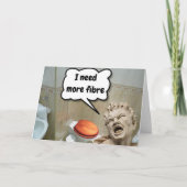 I need more fibre. kaart (Voorkant)