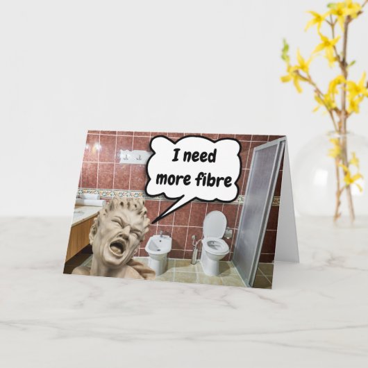 I need more fibre. kaart (Gele Bloem)