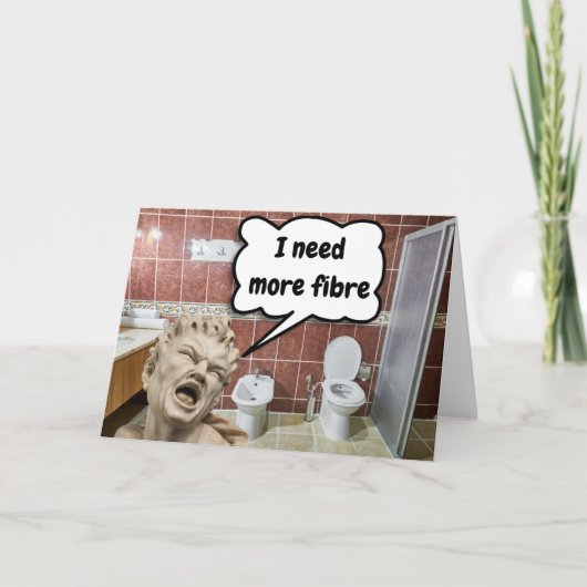 I need more fibre. kaart (Voorkant)