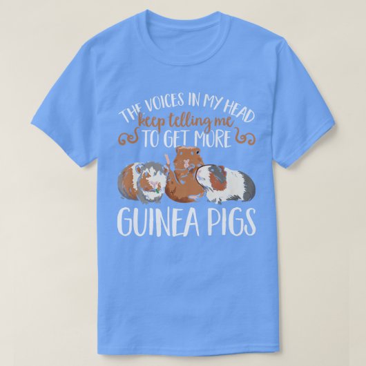 I Need More Guinea Pigs Funny Furry Potato T-shirt (Design voorkant)