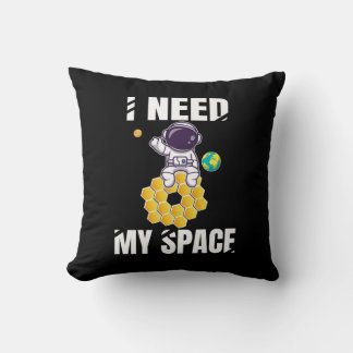 I Need My Space – Simpático astronauta espacial Kussen