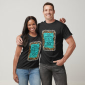 I Need Something You Proof Teal Burlap Leopard Dri T-shirt (Unisex)
