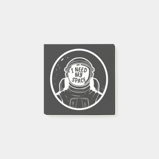 I NEED SPACE POST-IT® NOTES (Voorkant)