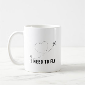 i need to fly mug koffiemok