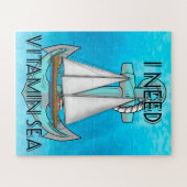 I Need Vitamin Sea Boat Legpuzzel (Horizontaal)