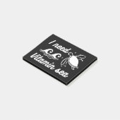 I Need Vitamin Sea Turtle Post-it® Notes (Schuin)