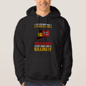 I Never Dreamed Postal Worker Mailman & Postman Ma Hoodie (Voorkant)