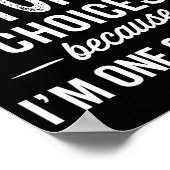 I Never Question Autumn’s Choices - Autumn D Name Poster (Hoek)