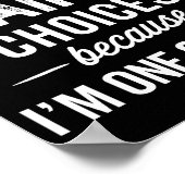 I Never Question Elaine’s Choices - Elaine D Name Poster (Hoek)