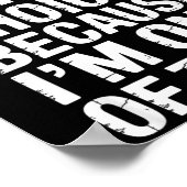 I Never Question John's Choices Because I'm One Of Poster (Hoek)