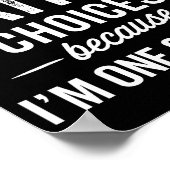 I Never Question Katie’s Choices - Katie D Name Poster (Hoek)