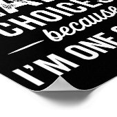 I Never Question Leah’s Choices - Leah D Name  Poster (Hoek)