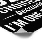 I Never Question Luz’s Choices - Funny Luz D Name Poster (Hoek)