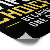 I Never Question My Wife's Choices Because I'm One Poster (Hoek)