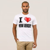 I New Jersey T-Shirt - Mannen (Voorkant volledig)