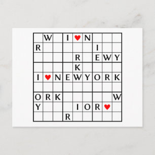 I ♥ NEWYORK BRIEFKAART