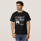 I Niveau tot Big Bro Gamer Brother T-shirt (Voorkant volledig)