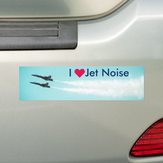 I & Noise - Blue Angels Bumpersticker (Op auto)