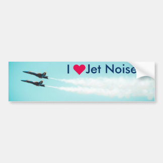I & Noise - Blue Angels Bumpersticker