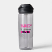 I Now Identify As Menopausal. My Pronouns: Try/Me Waterfles (Achterkant)