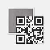 I ❤ NY — QR-code Magneet (Voorkant / Achterkant)