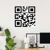I ❤ NY — QR-code Poster (Thuiskantoor)