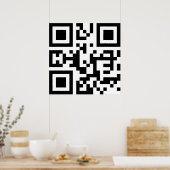 I ❤ NY — QR-code Poster (Keuken)