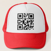 I ❤ NY — QR-code Trucker Pet (Voorkant)