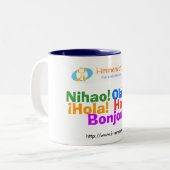 i-Onderdompeling meertalige Mok (Voorkant links)