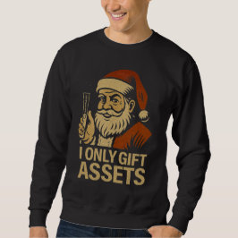 I Only Gift Assets™ Holiday Crypto DeFi Culture  Trui
