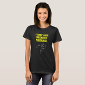 I Only Give Negative Feedback Electrican Electrica T-shirt (Voorkant volledig)