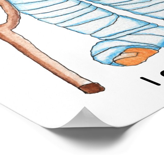 I Only Stubbed My Toe! Poster (Hoek)