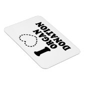 I {ONTBREKEND HART} ORGAANDONATIE MAGNEET (Rechterzijde)