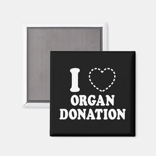 I {ONTBREKEND HART} ORGAANDONATIE MAGNEET (Voorkant / Achterkant)