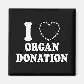 I {ONTBREKEND HART} ORGAANDONATIE MAGNEET (Voorkant)