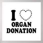 I {ONTBREKEND HART} ORGAANDONATIE POSTER (Voorkant)