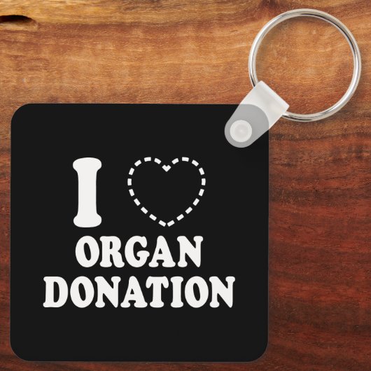 I {ONTBREKEND HART} ORGAANDONATIE SLEUTELHANGER (Achterkant)