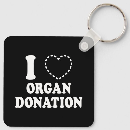 I {ONTBREKEND HART} ORGAANDONATIE SLEUTELHANGER (Achterkant)