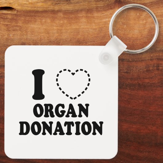 I {ONTBREKEND HART} ORGAANDONATIE SLEUTELHANGER (Achterkant)