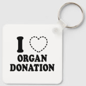 I {ONTBREKEND HART} ORGAANDONATIE SLEUTELHANGER (Achterkant)